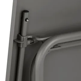 Lafuma Balcony II Gartentisch 70 x 64 x 73 cm Grau/Silber