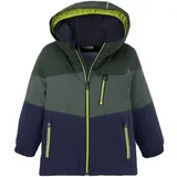 KILLTEC Fisw 3 MNS Jckt Skijacke Funktionsjacke mit Kapuze und Schneefang, dunkel waldgrün, 98-104 EU