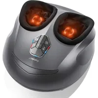 Naipo Fußmassagegerät Elektrisch Fußmassage Gerät mit Wärmefunktion Shiatsu Fuss