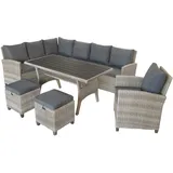 bellavista - Home & Garden® Prato Dining-Loungeset grau