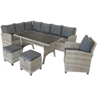 bellavista - Home & Garden® Prato Dining-Loungeset grau