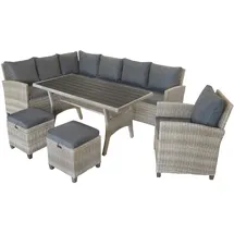 bellavista - Home & Garden® Prato Dining-Loungeset grau