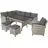 bellavista - Home & Garden® Prato Dining-Loungeset grau