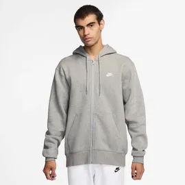 Nike Club Basketball Fleece Kapuzenjacke Herren Grau M