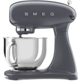 SMEG Küchenmaschine,Knetmaschine Rührmaschine mit Knethaken, 800,00 W, 4,80 l Schüssel, Edelstahl Schüssel, 6 Stufen Bedienfreundlich Mischen S...