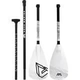 Aqua Marina Paddel 3 teilig Fiberglass schwarz/weiß
