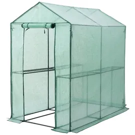 Gardebruk Foliengewächshaus 1,86 x 1,2 x 1,9 m grün