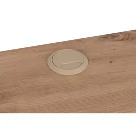 CaliCosy Eckschreibtisch Artisan Eiche / Anthrazit