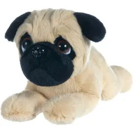 l und b plüsch L&B Mops 23 cm Beige