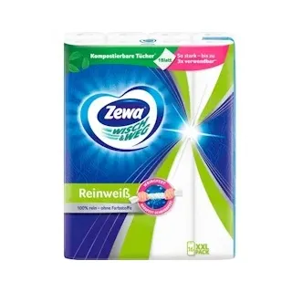Zewa Küchenrolle Wisch & Weg Reinweiß 2-lagig 16 St.