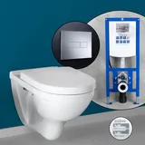 Villeroy & Boch O.novo Komplett-SET Wand-WC mit neeos Vorwandelement,, 5660HR01+16601CR#SET,