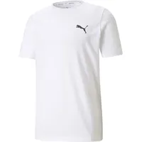Puma Active Small Logo T-Shirt Herren white 3XL