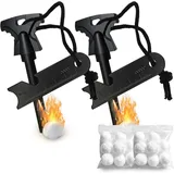 6-in-1 Feuerstahl Survival Set Magnesium Feuerstarter Bushcraft Camping Outdoor