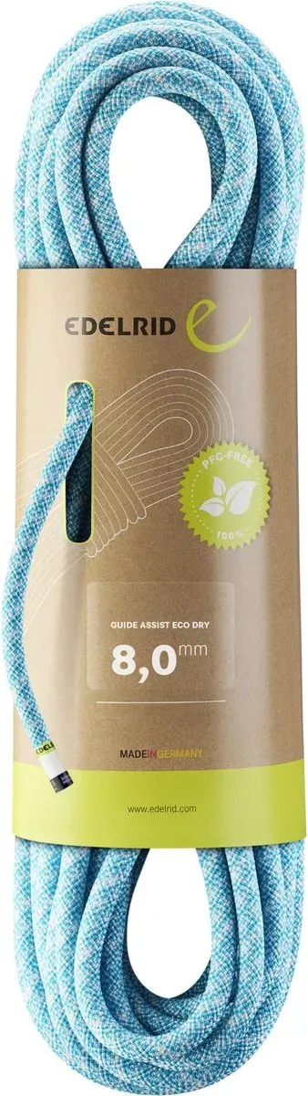 Edelrid Guide Assist Eco Dry 8,0 mm II icemint (329) 30 M