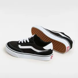 Vans Brooklyn LS Damen Weite E Black/White 37