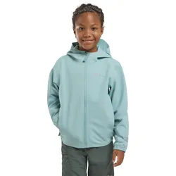 Outdoorjacke JACK WOLFSKIN "FLAZE JACKET K", Kinder, Gr. 128, grün (soft, jade), Oberstoff: 100% POLYESTER; Futter 1: 100% POLYESTER ; Futter 2: 100% POLYESTER ; Futter 3: 100% POLYESTER, Jacken