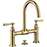 Hansgrohe Montreux Zweigriff Waschtischarmatur Polished Gold Optic