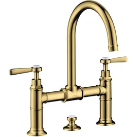 Hansgrohe Montreux Zweigriff Waschtischarmatur Polished Gold Optic