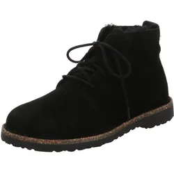 Birkenstock Damen Stiefelette Uppsala Mid Shearling in schwarz