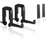 LECHUZA LECHUZA® Balkonkastenhalter WALL schwarz,