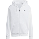 adidas Men's Club Teamwear Full-Zip Tennis Hoodie Kapuzensweatshirt, White, M