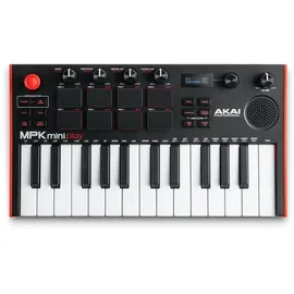 Akai MPK Mini Play MK3 - MIDI Controller mit Eingebautem Lautsprecher und Sounds, Dynamische Klaviatur, MPC Pads, Software und Native Instruments Sound Package