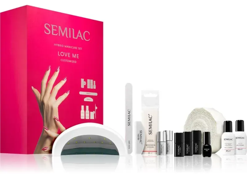 Semilac UV Hybrid Love Me Set für die perfekte Maniküre