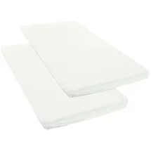 OTTO home Spannbettlaken Mikrofaser 90 x 200 - 140 x 200 - 180 x 200 cm weiß 2 St.