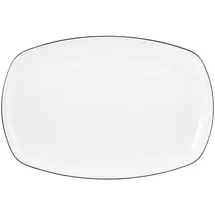 SELTMANN WEIDEN Seltmann Platte Lido 35 x 23,7 cm Porzellan Schwarz