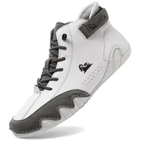 Alpaca Barfuss Schuhe Herren Ergonomischer Sommer Barfußschuhe Paar Wasserdicht & Schmerzlindernder Leder-Barfußschuh Atmungsaktive Orthopädische Barfuss Bergxperten Schuhe Damen - 37 EU