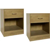Hti-Living Nachtschrank 2er-Set Thekla 4050