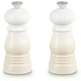 Le Creuset Mini Salz-/Pfeffermühle Set 2-tlg. meringue