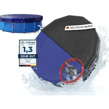 planenfux Poolabdeckung blau Ø 366-400 cm