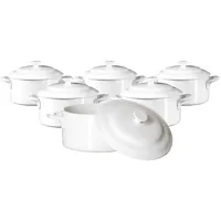 Ritzenhoff & Breker Bianco Mini-Terrine Weiß 6-tlg.
