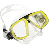 AQUALUNG Look - taucherbrille Erwachsene mit Doppelglas aus gehärtetem Glas, Vielseitiges Design für alle Gesichter, 360°-Zifferblattschnallen, Verbesserte Wasserdichtigkeit, perfekt für das Tauchen.