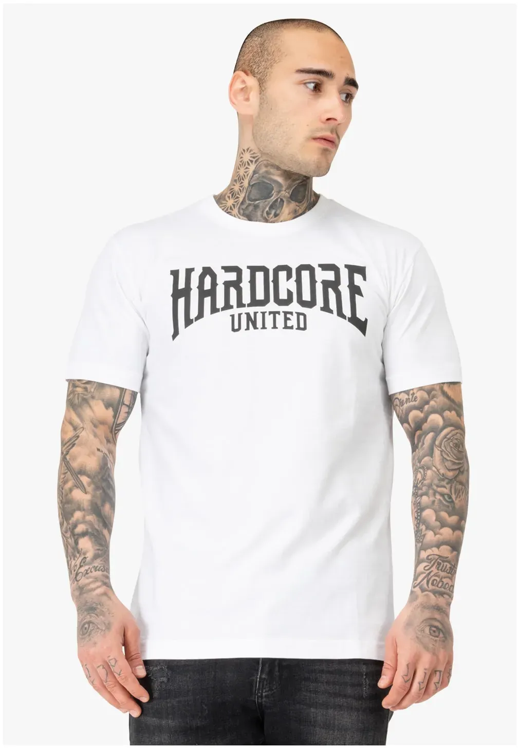 Hardcore United Herren T-Shirt normale Passform CLASSIC UNITED