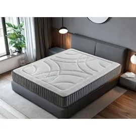 xaluca Matratze 150x200 Versailles - H3 - Hohe 24 cm - Hochdichter Schaumstoff - Anpassungsfähiger Schaumstoff - Multi-Zone Comfort System