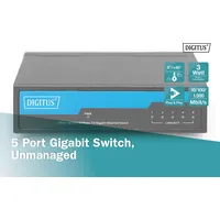 Digitus 5-Port Gigabit Switch Unmanaged