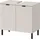 Germania Waschbeckenunterschrank GW-Arcena 60 x 56 cm Grau