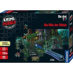 KOSMOS 697976 Krimi Puzzle: Die drei ??? 300 Teile / Die Villa der Rätsel