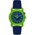 ICE-Watch Ice find Dino 36 mm Silikongehäuse Grün Silikonarmband Blau S