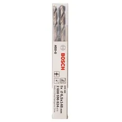 Metallbohrer HSS-G, DIN 340, 6,5 x 97 x 148 mm, 5er-Pack