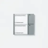 Siedle TM 611-02 SM Tasten-Modul, silber-metallic (200022022-00)