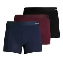 JACK & JONES JACBASIC BAMBOO TRUNKS unifarben rot S 3er Pack