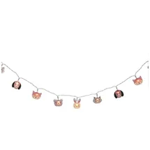 MARELIDA LED Lichterkette 0,9 m Kunststoff 10 Tiere Bunt