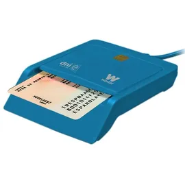 Woxter Elektronische ID Reader Azul - elektronische ID-Leser, ID 3.0, kompatibel mit PC und MAC Lector DNI Electrónico Azul Blau