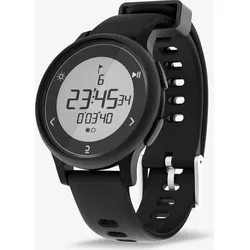 Sportuhr Stoppuhr Laufsport W500 S schwarz schwarz S