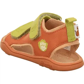 Affenzahn Sandale Leder Airy für Kinder, orange, Größe 32 EU