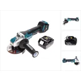 Makita DGA 519 M1 Akku Winkelschleifer 18 V 125 mm Brushless X-Lock + 1x Akku 4,0 Ah - ohne Ladegerät