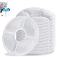 Dreamhigh® 12 Stück Katzenbrunnen Filter, Ersatzfilter für Trinkbrunnen für Katze und Hunde, Pet Filter Wasserbrunnen, Aktivkohle